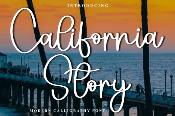 California Story: A Script Font That Elevates Small Business Branding