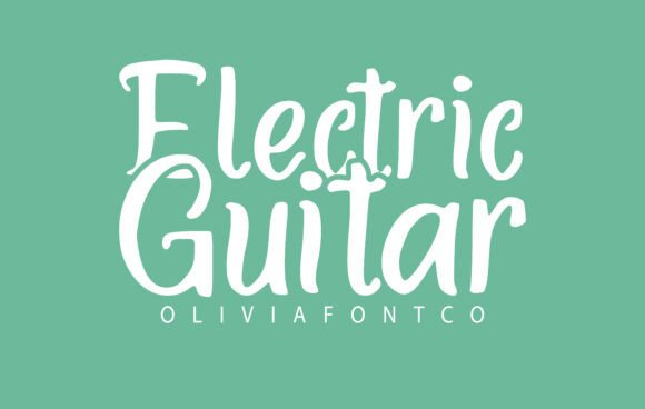 Electric Guitar Typeface Review: A Bold Script for Creative Brands