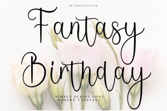Fantasy Birthday Font Review