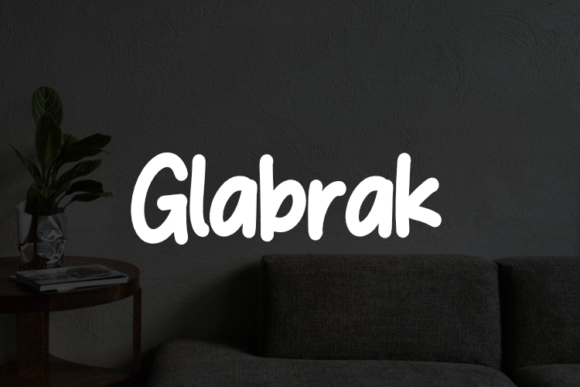 Glabrak: A Modern Typeface for Elegant Brand Identity Projects