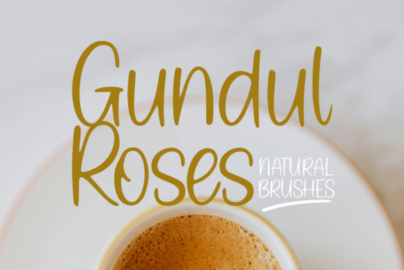 Gundul Roses: A Handwritten Typeface for Authentic Brand Storytelling