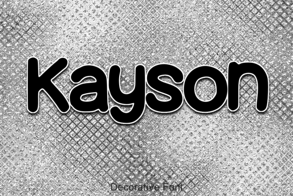 Kayson: A Bold Script Amp Typeface for Handmade Branding