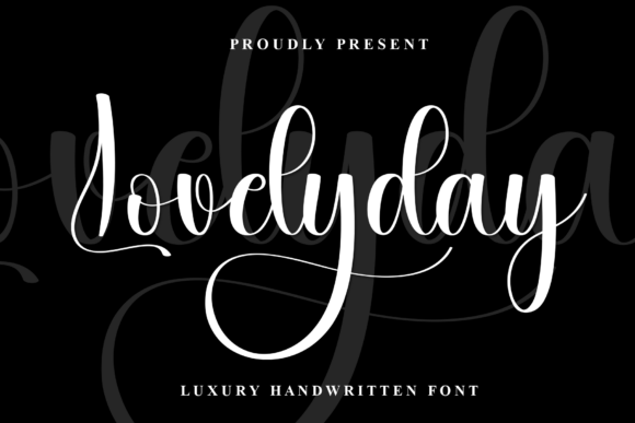 Lovelyday: A Script Amp Typeface for Elegant Brand Identity