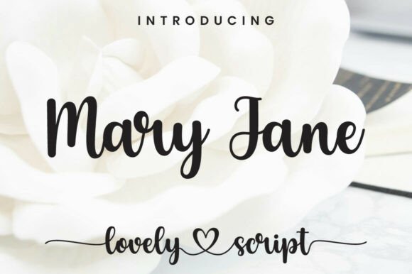 Mary Jane Typeface: Elevating Campaign Visuals with Modern Romance