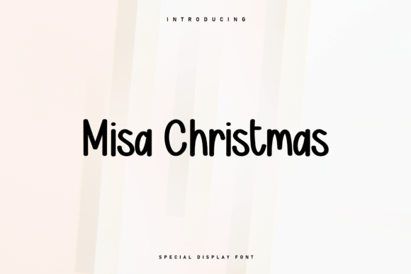 Misa Christmas: A Cozy Script Font for Handmade Holiday Designs