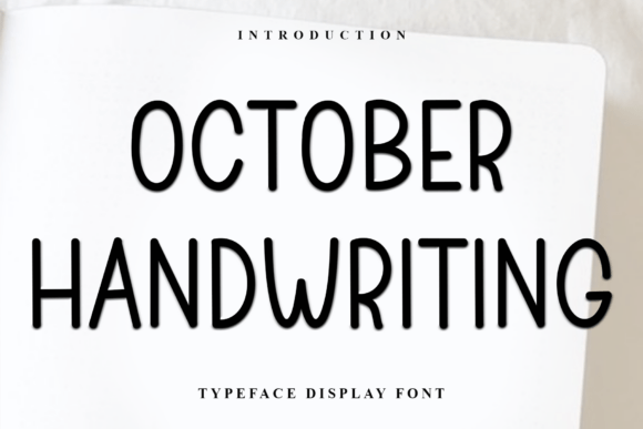 October Handwriting: A Creative Font for Scroll-Stopping Social Media Graphics