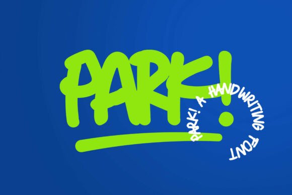 Park Typeface: A Bold Handwritten Font for Dynamic Campaigns