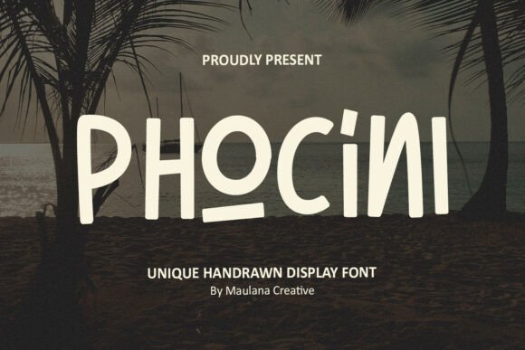 Phocini: A Playful Script Font for Editorial Branding