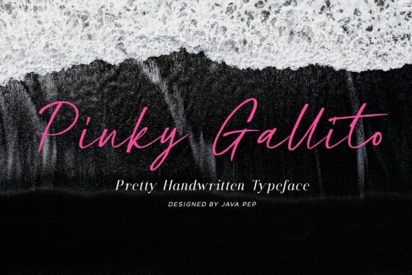 Pinky Gallito: A Handwritten Typeface for Artisan Branding